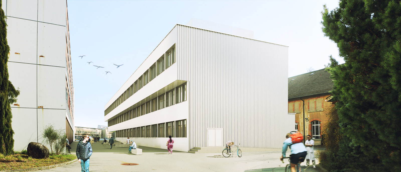 University of Fribourg, laboratory building I Kuník de Morsier architectes
