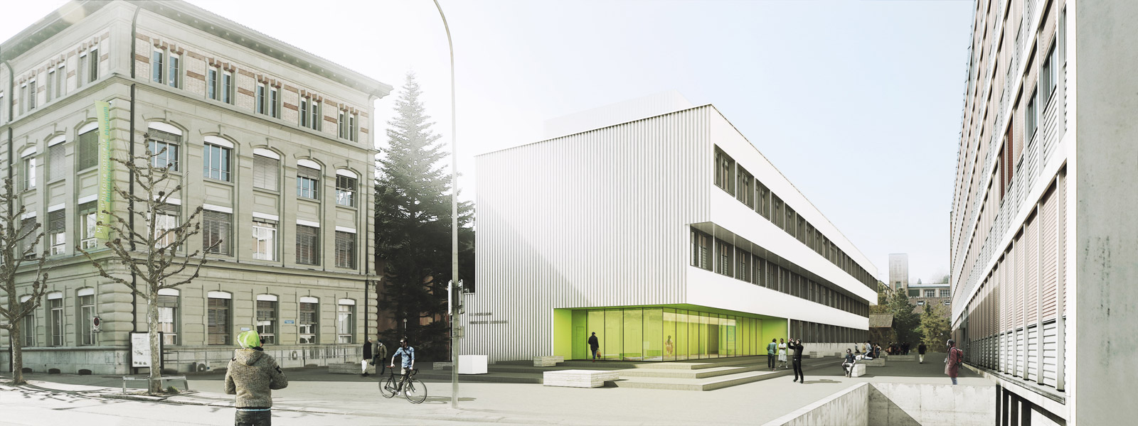 University of Fribourg, laboratory building I Kuník de Morsier architectes